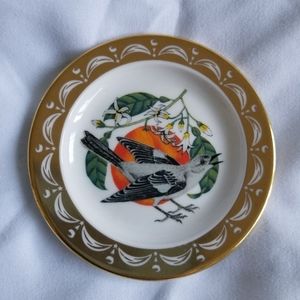 Franklin Porcelain Florida State Bird and Flower